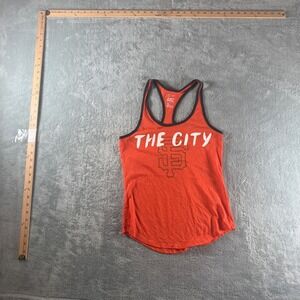 Nike San Francisco Giants The City MLB Tank Top Orange Womens Small Racerback